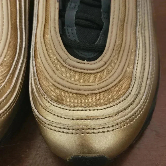 Women's Nike Air Max 97Copper Size 9 Metallic RedBronze/Oil Grey CT1176-900 - Picture 5 of 12